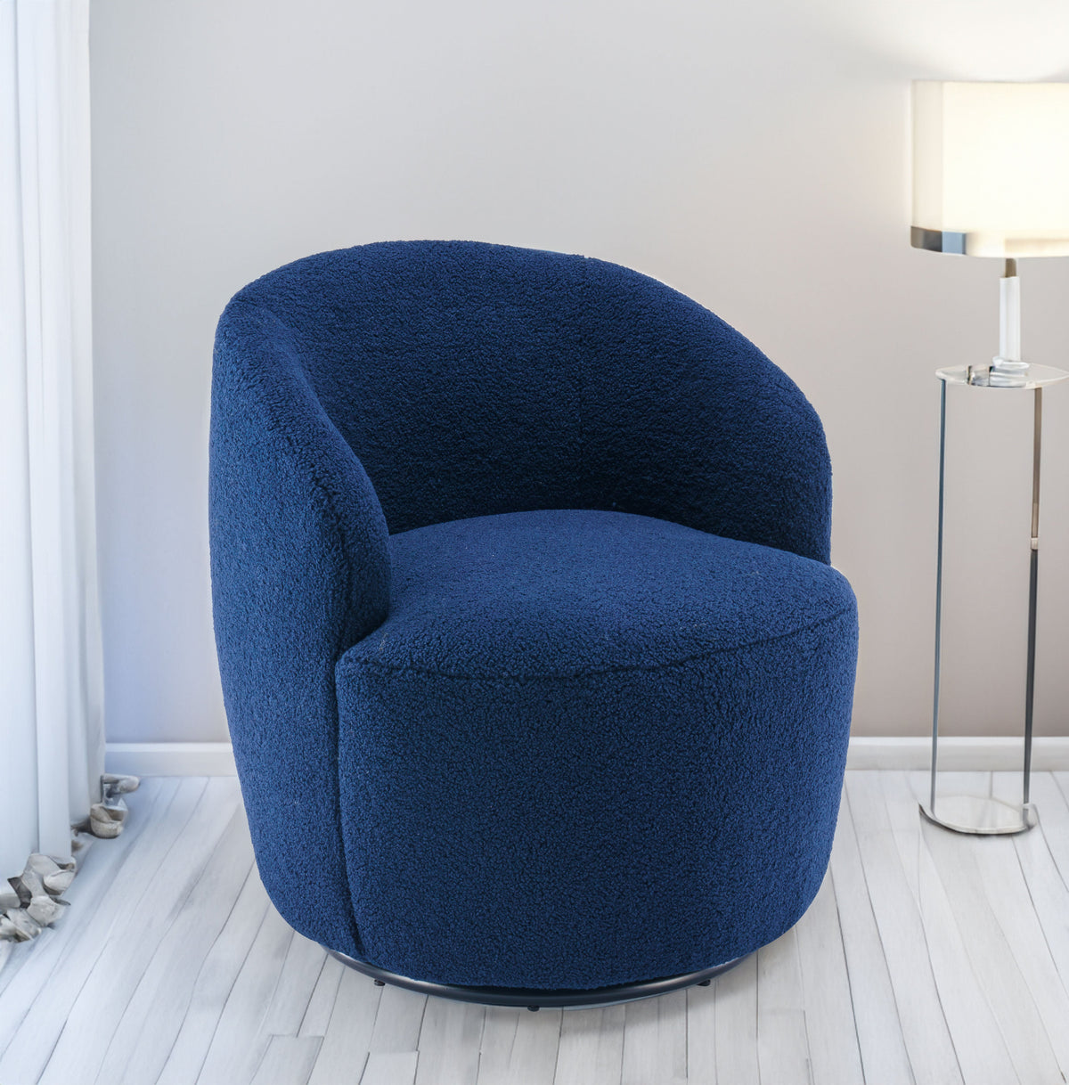 Luxe Velvet Tufted Accent Chair with Gold Metal Legs