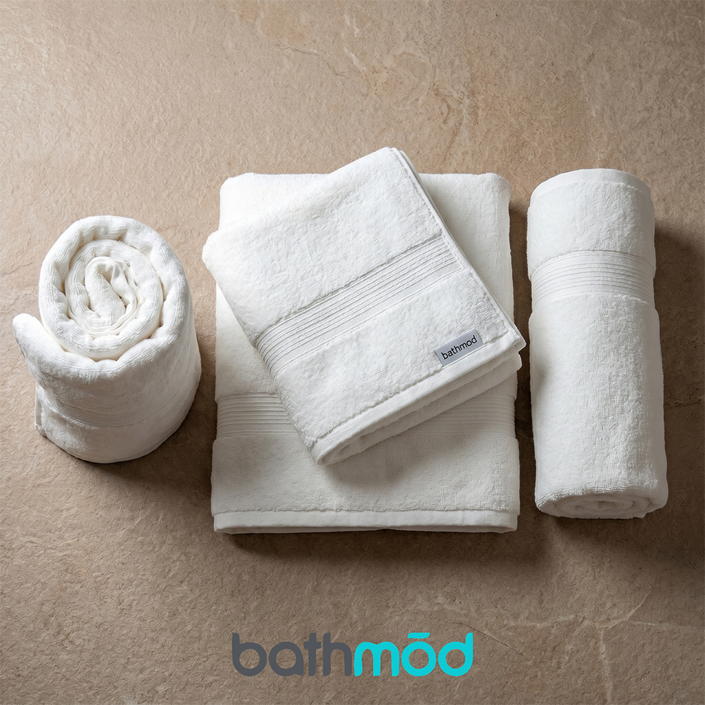 Luxury Organic Turkish Cotton Bath Towels – 4 Pack  Description