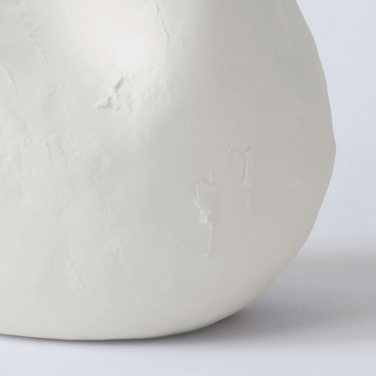 Sculptural White Porcelain Art Vase – Alexis
