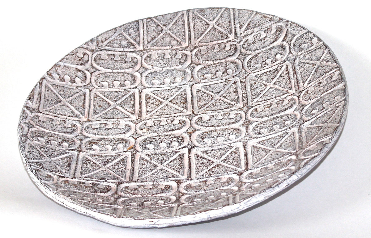 Handcrafted Ashanti Patterned Ceramics – Vases & Plates