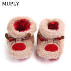 Warm Winter Baby Shoes – Elk First Walkers, 0–18 Months