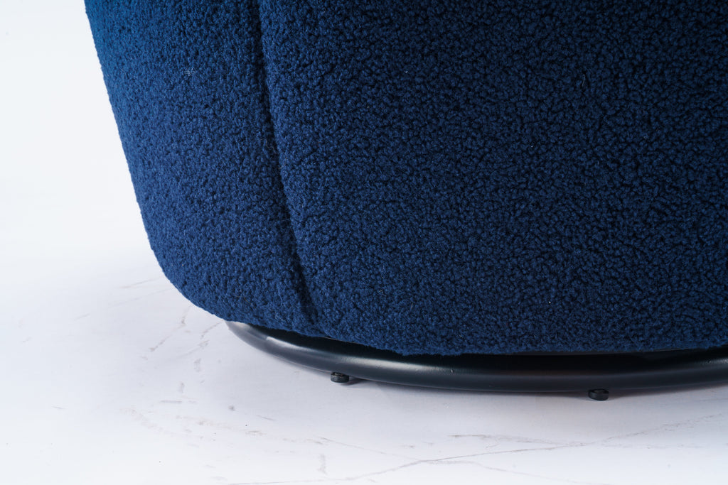 Luxe Velvet Tufted Accent Chair with Gold Metal Legs