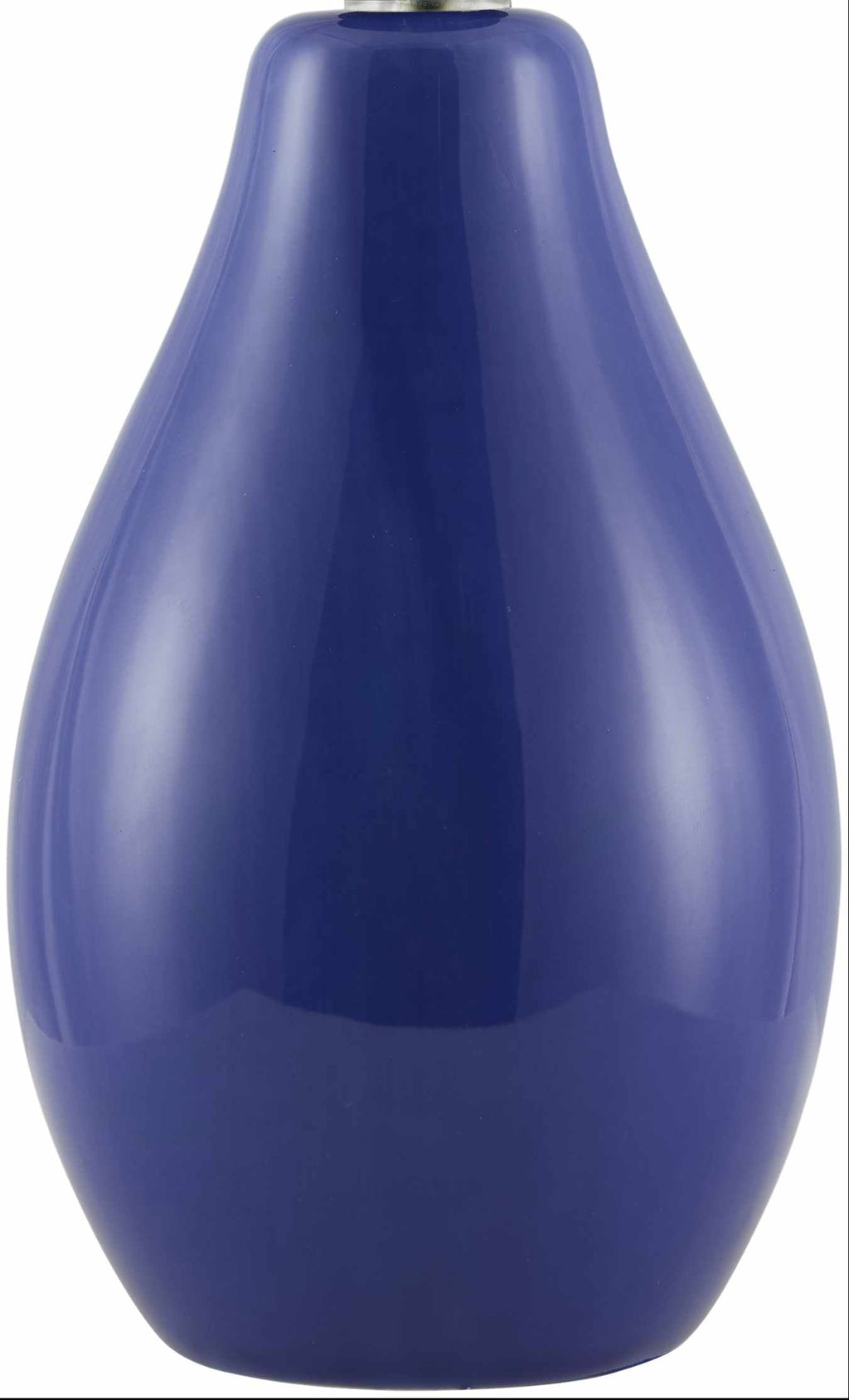 Beitbridge Navy Ceramic Table Lamp with Linen Shade