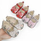 Baby Girls’ Soft First-Step Shoes – 0–12 Months