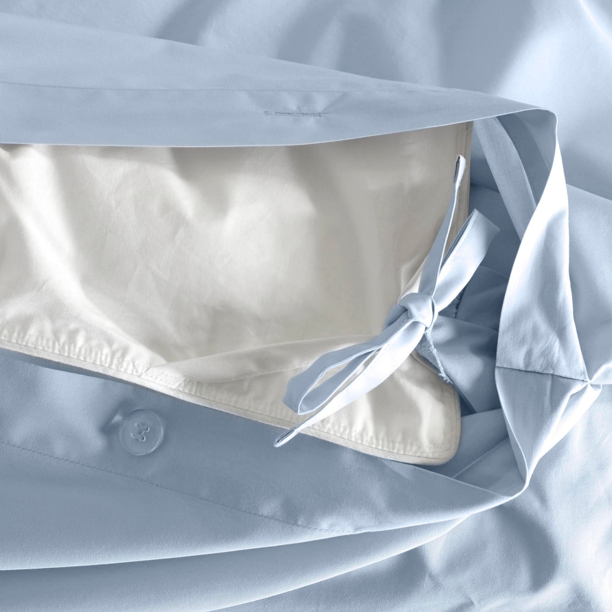 Clean Design Home® Duvet Cover Set, Cotton-Solid Color