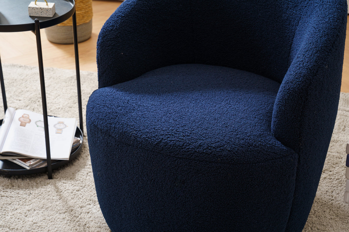 Luxe Velvet Tufted Accent Chair with Gold Metal Legs