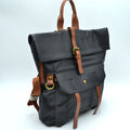 Vintage Leather Laptop Backpack
