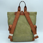 Vintage Leather Laptop Backpack