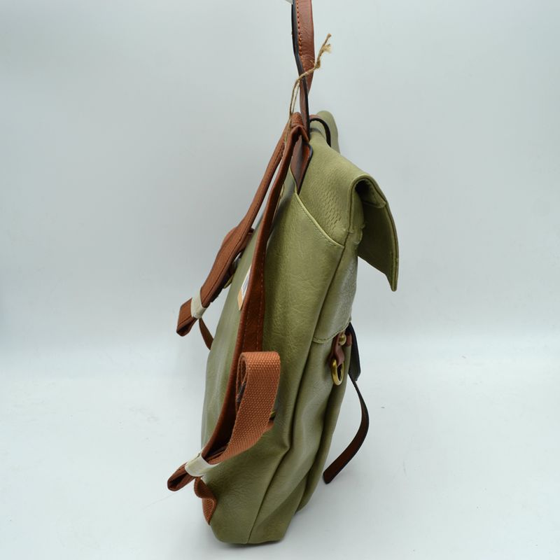 Vintage Leather Laptop Backpack