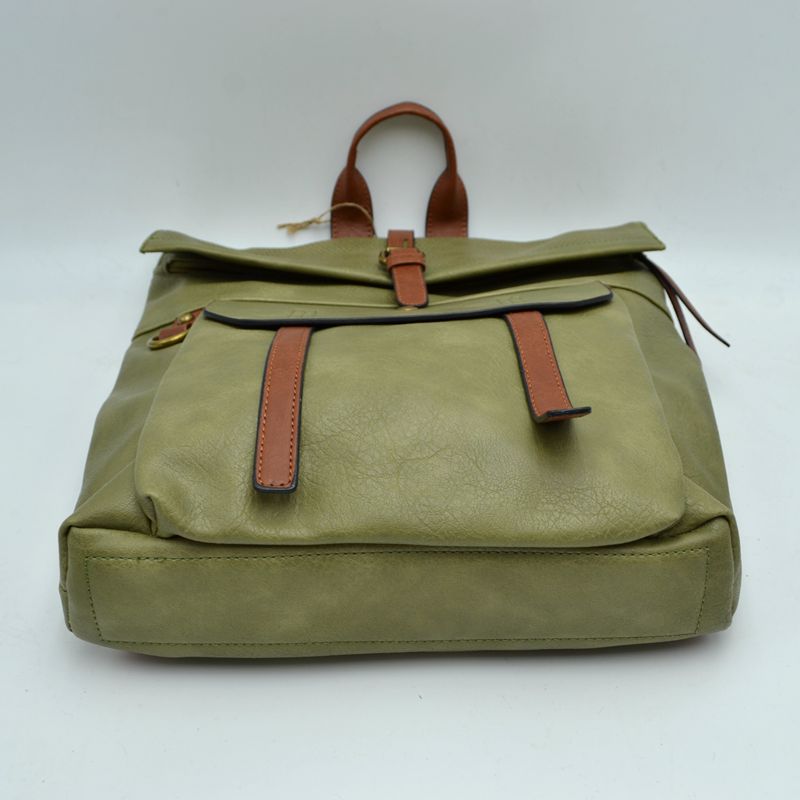 Vintage Leather Laptop Backpack