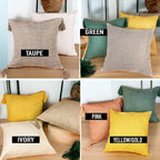 Boho Cotton Linen Pillow Covers