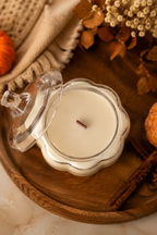 Pumpkin Glass Soy Candle
