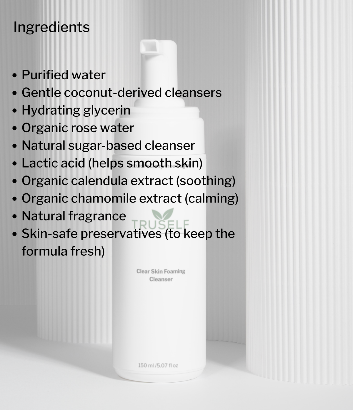 Clear Skin Gentle Foaming Facial Cleanser