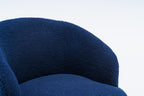 Luxe Velvet Tufted Accent Chair with Gold Metal Legs