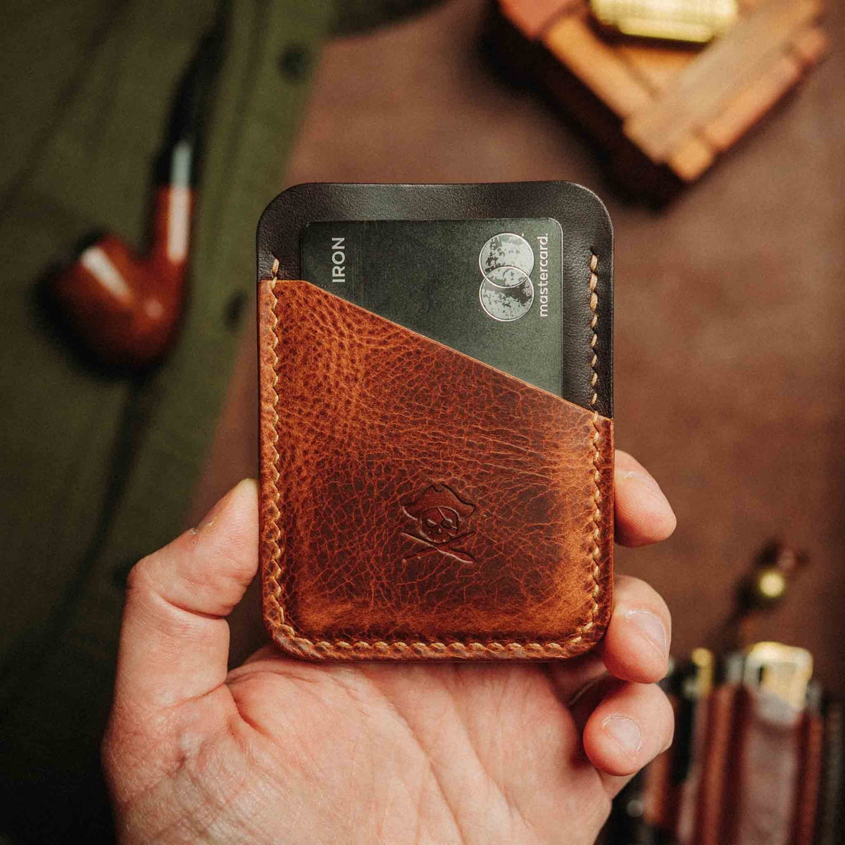 Pirate Goods Boatswain v3 – Minimalist Leather Card Holder