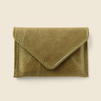 Mini Envelope Wallet With RFID protection - Olive