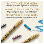 Water-Resistant Kajal Gel Eyeliner Pencil