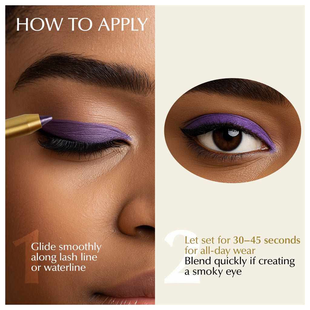 Water-Resistant Kajal Gel Eyeliner Pencil
