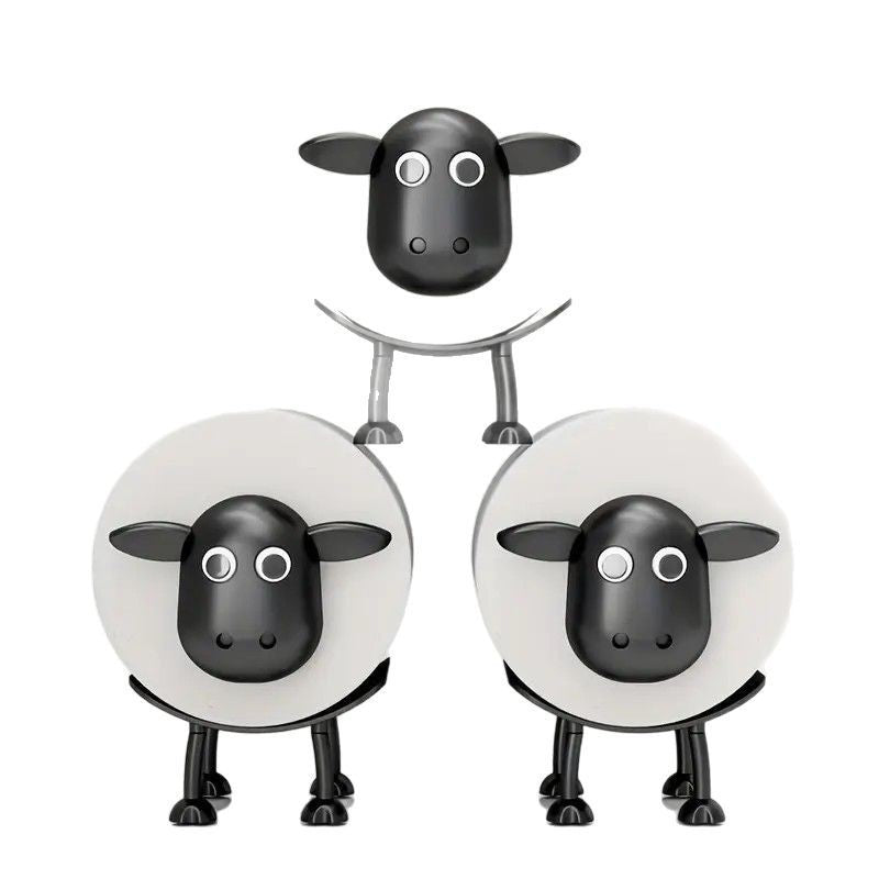 Sheep-Shaped Toilet Paper Holder – Decorative Bathroom Storage Rack