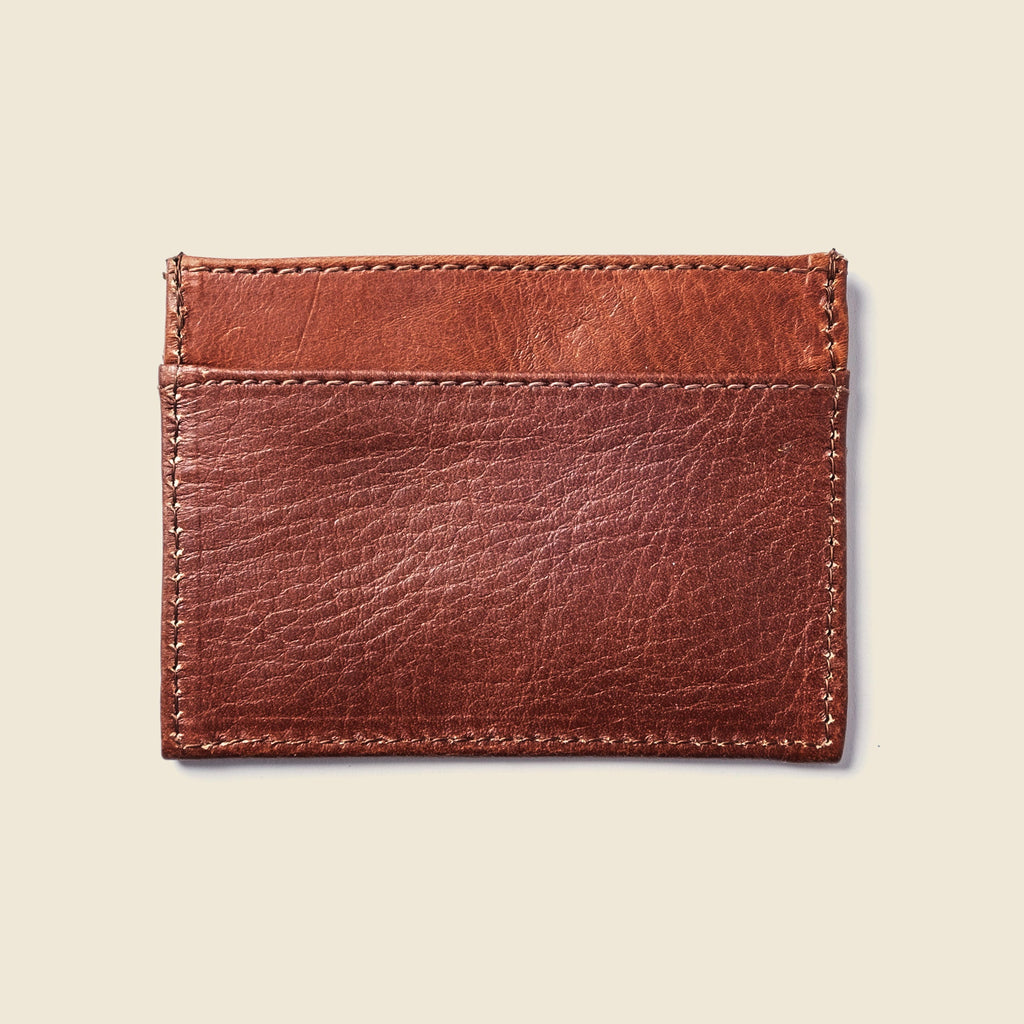 Slim Card Holder Wallet with RFID Protection - Chocolate