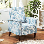 Floral Farmhouse Boho Accent Chair