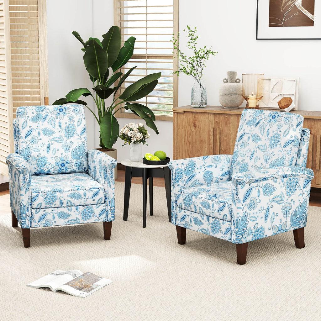 Floral Farmhouse Boho Accent Chair