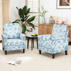 Floral Farmhouse Boho Accent Chair