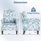 Floral Farmhouse Boho Accent Chair