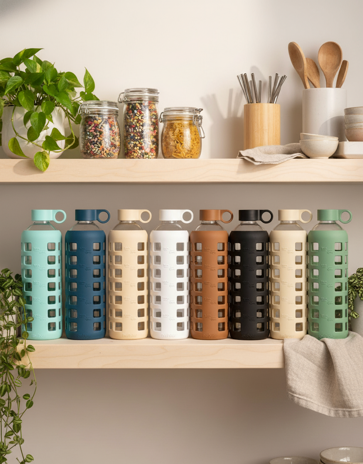 Purifyou Glass Water Bottles