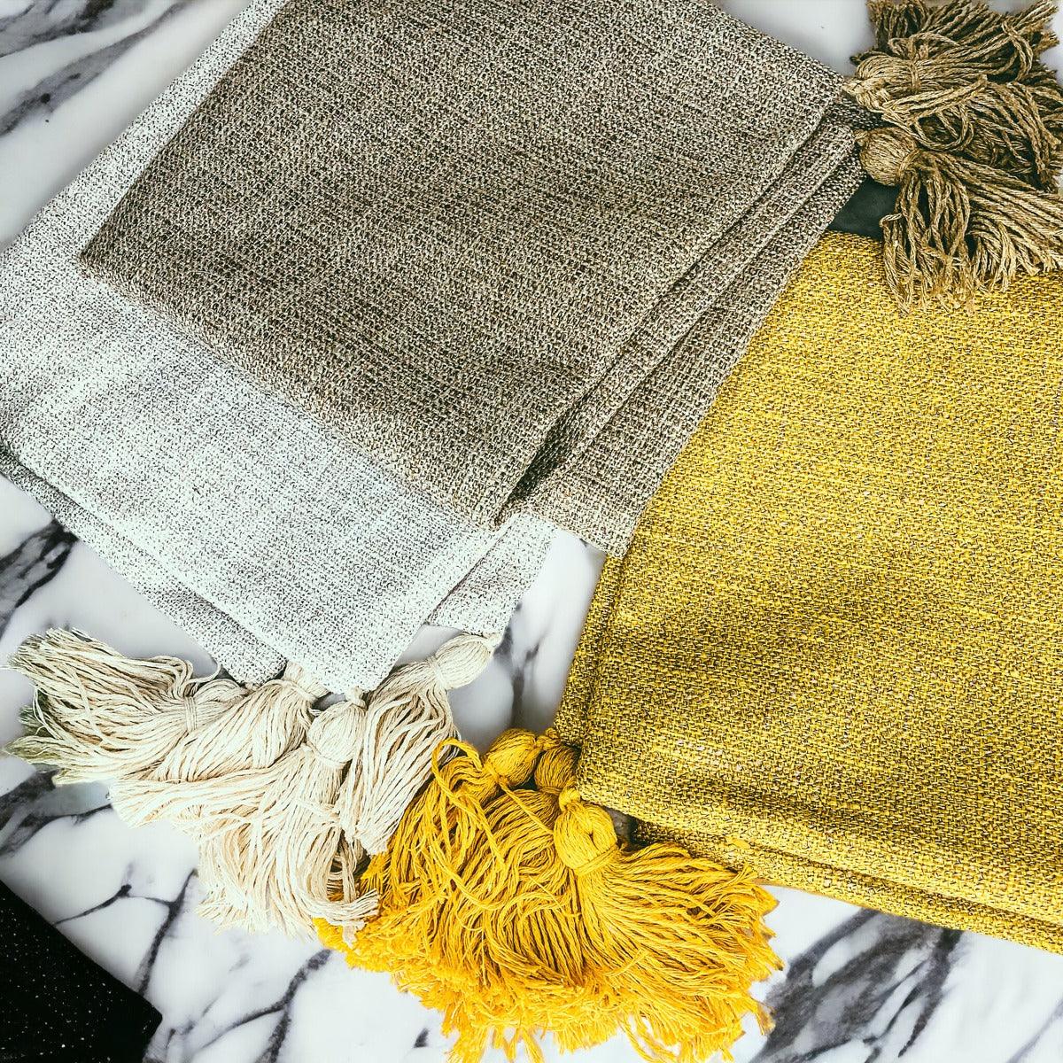 Boho Cotton Linen Pillow Covers