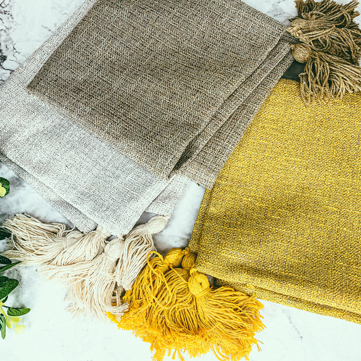 Boho Cotton Linen Pillow Covers
