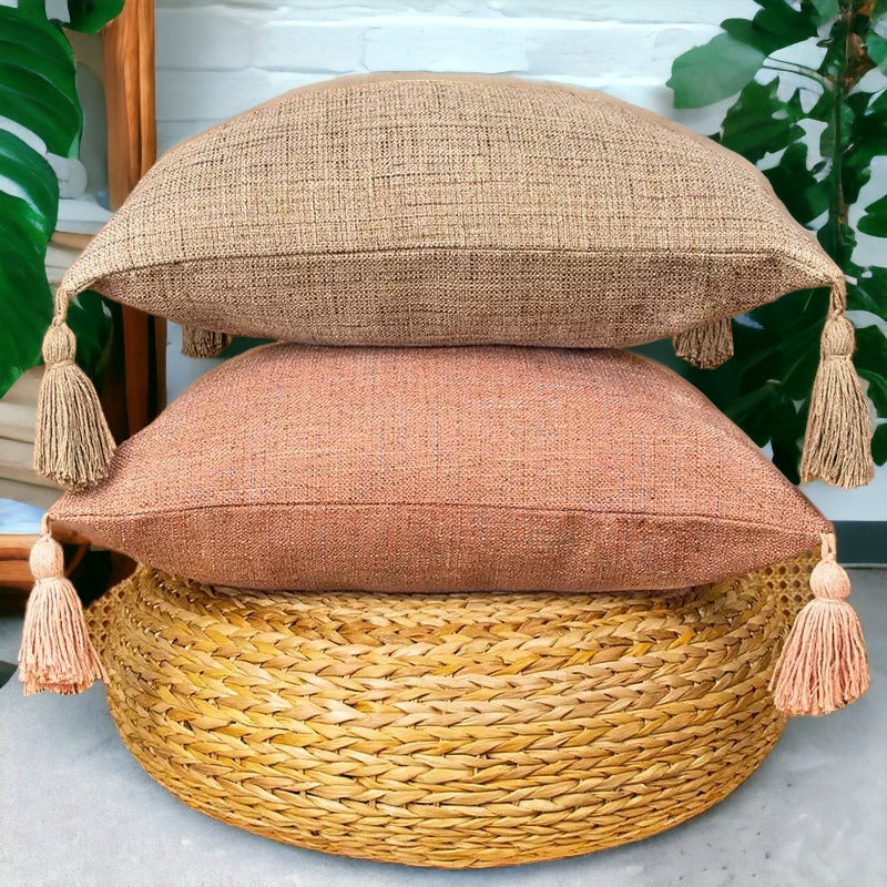 Boho Cotton Linen Pillow Covers