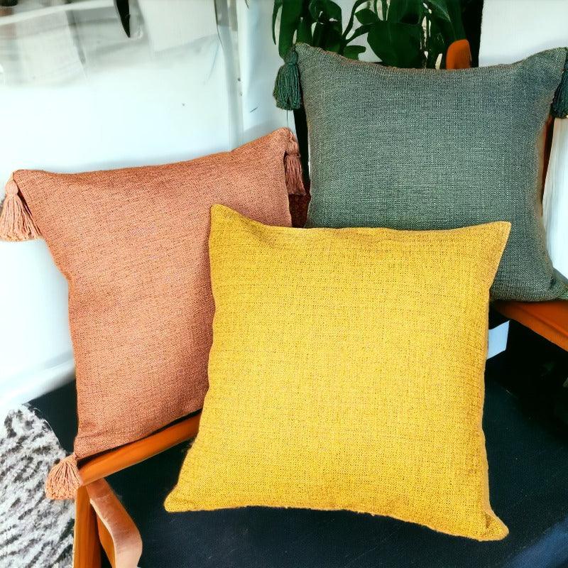 Boho Cotton Linen Pillow Covers