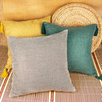 Boho Cotton Linen Pillow Covers