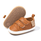 Baby Boys’ Brown Casual Sneakers – Soft Anti-Slip Style