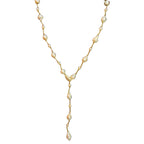 French Fresh Water Pearl Lariat Necklace