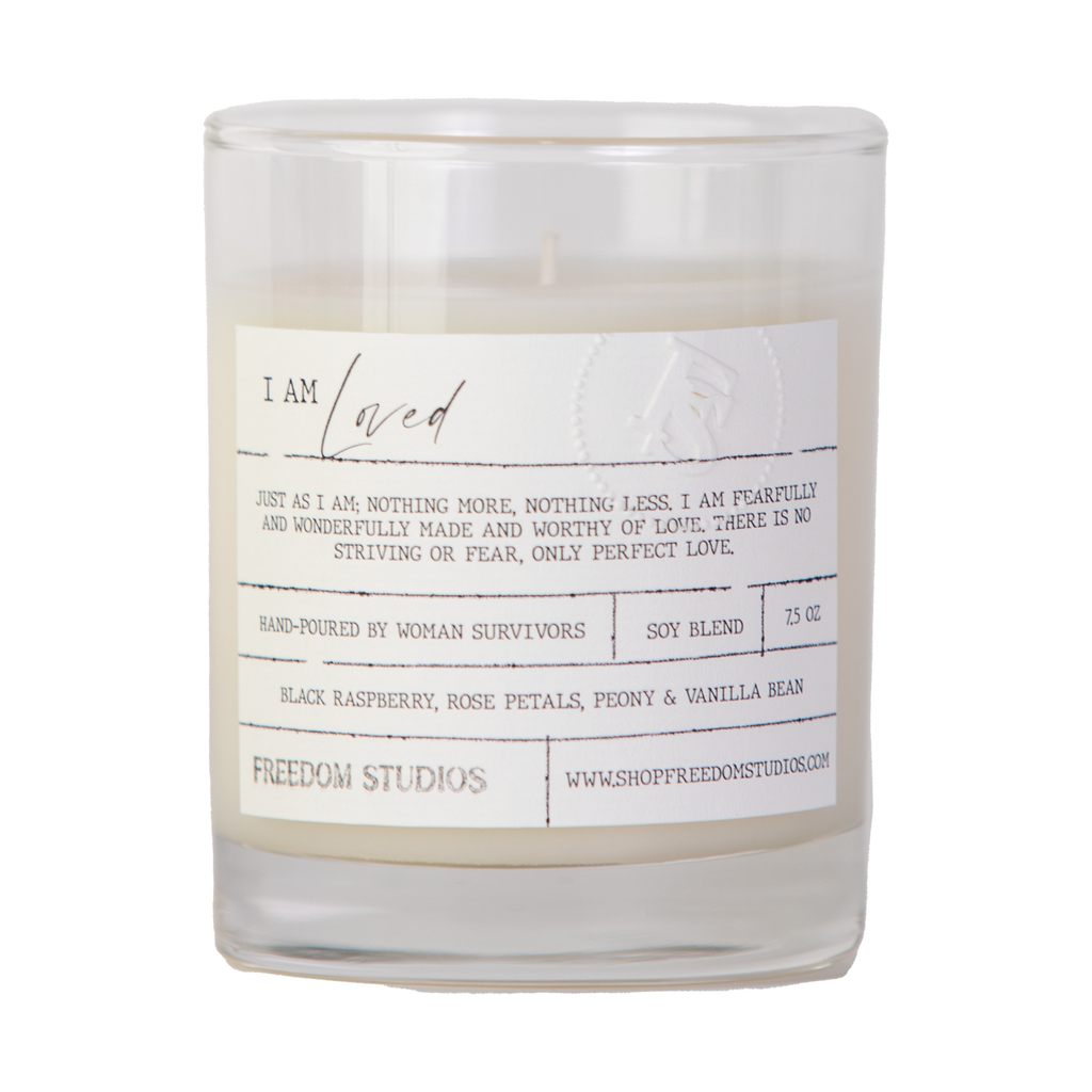 I AM Loved 7.5 oz Candle
