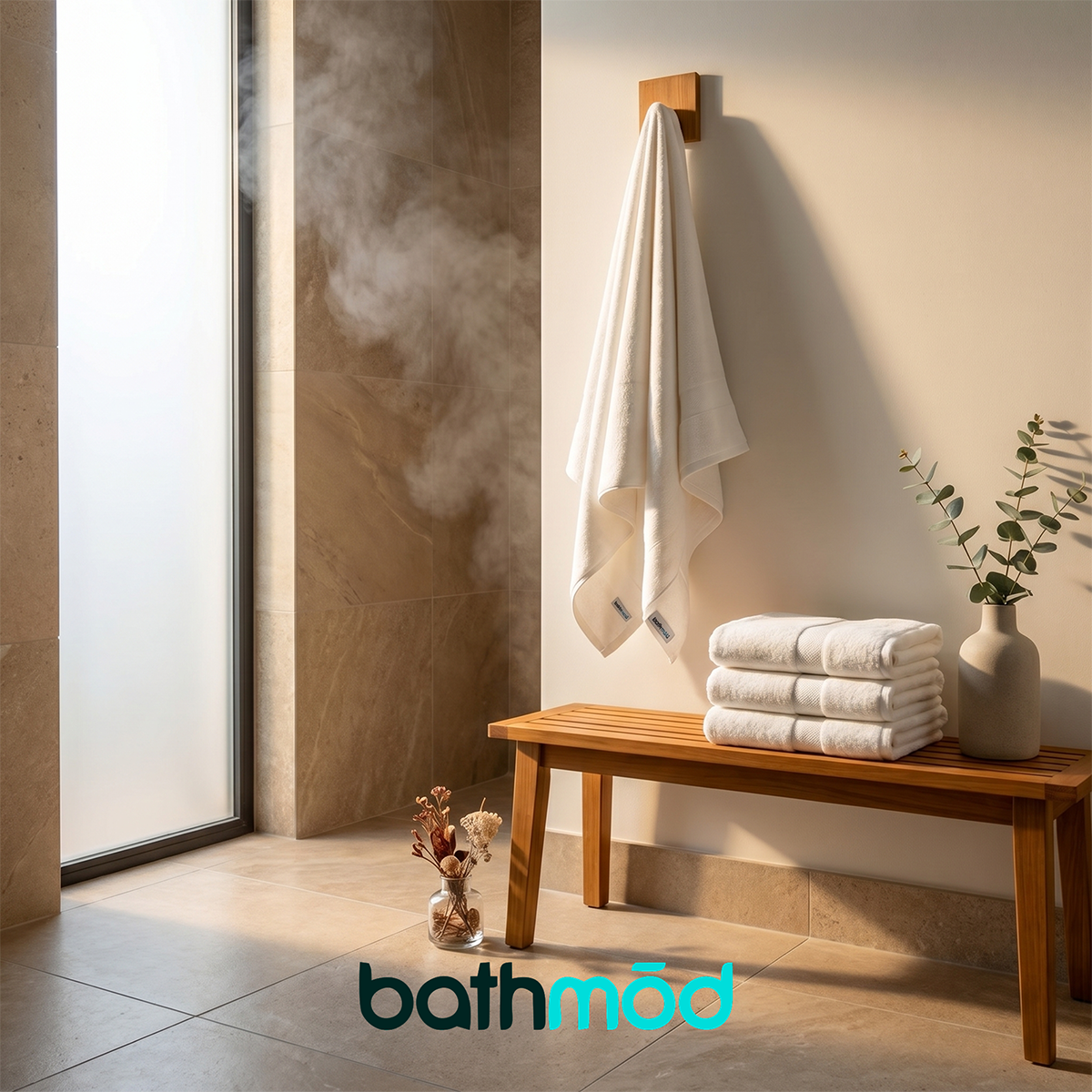 Luxury Organic Turkish Cotton Bath Towels – 4 Pack  Description