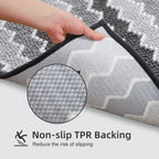 Kasentex Soft Absorbent Bath Rug - Plush Bathroom Mat