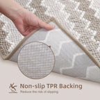 Kasentex Soft Absorbent Bath Rug - Plush Bathroom Mat