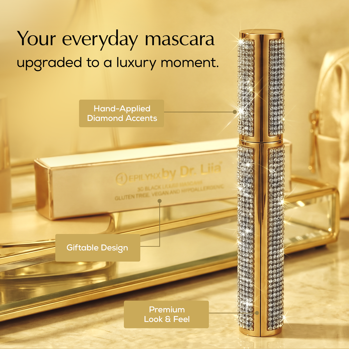 Volumizing Waterproof Mascara for Sensitive Eyes
