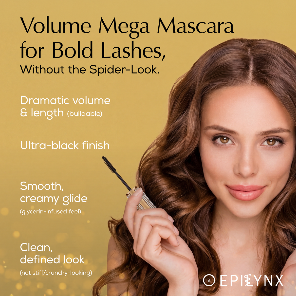 Volumizing Waterproof Mascara for Sensitive Eyes