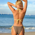 Women’s Striped Two-Piece Bikini Set