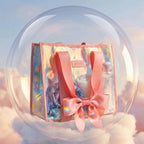 BowMe Prism Bubble Beach Tote with Phone Pouch