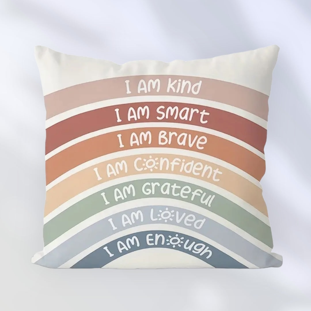 Positive Affirmation Pillow Cover