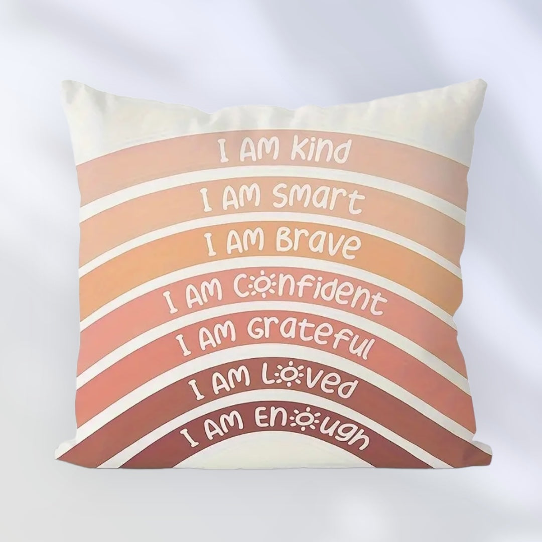 Positive Affirmation Pillow Cover