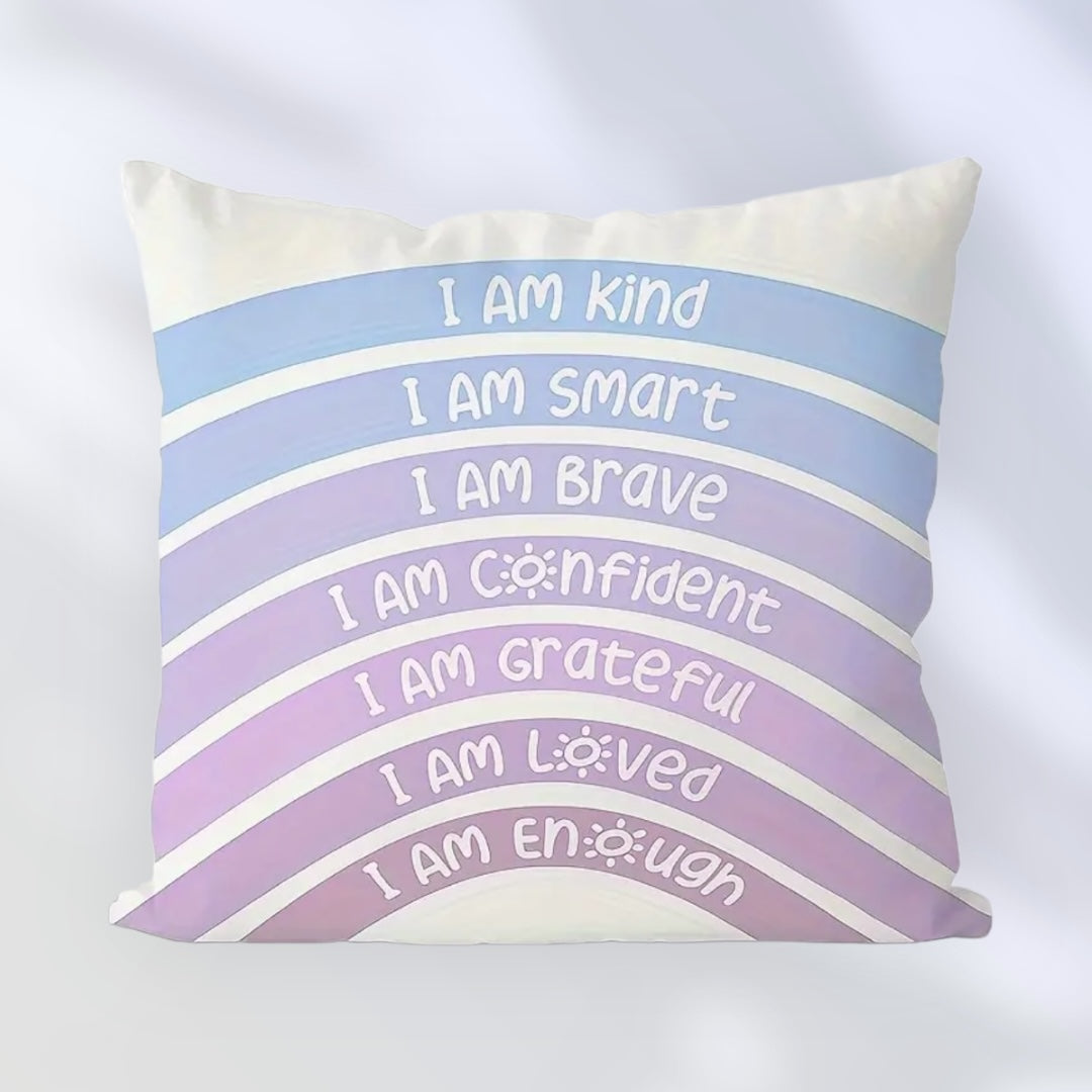 Positive Affirmation Pillow Cover