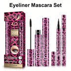Waterproof Eye Makeup Set – Eyeliner, Mascara & Brow Pencil