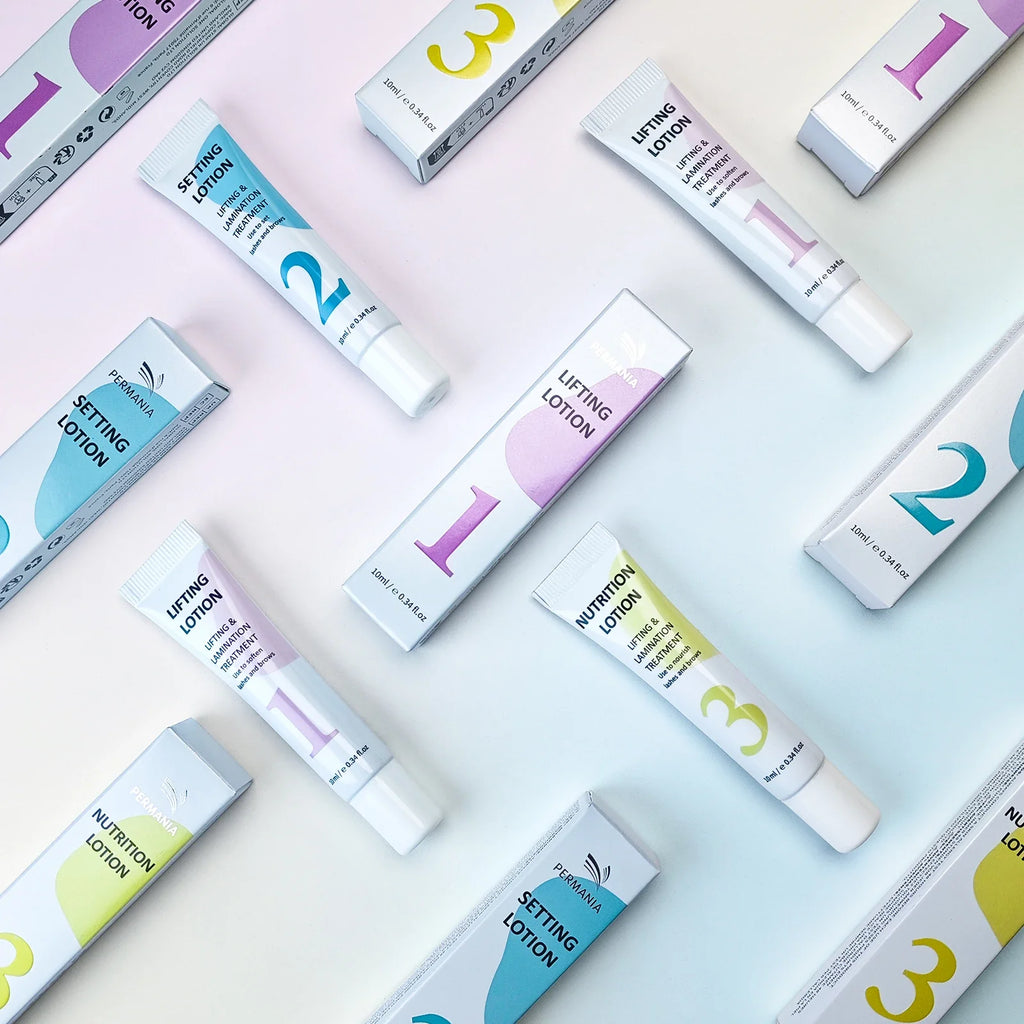 Brow & Lash Lift Lamination Lotion – Professional 3-Step System