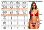 Shimmer Rhinestone Halter Bikini Set